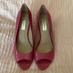 I.N.C NWOT pink peep toe pumps size 8.5